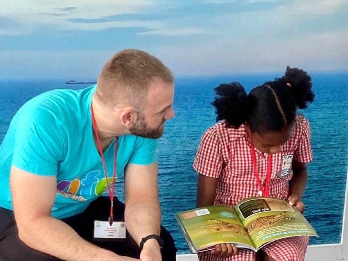 Reading with Mr Chris 2